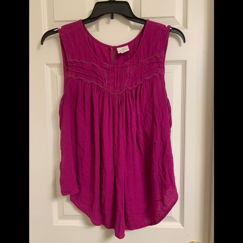 St John’s Bay Sleeveless Rayon Blouse 1X
